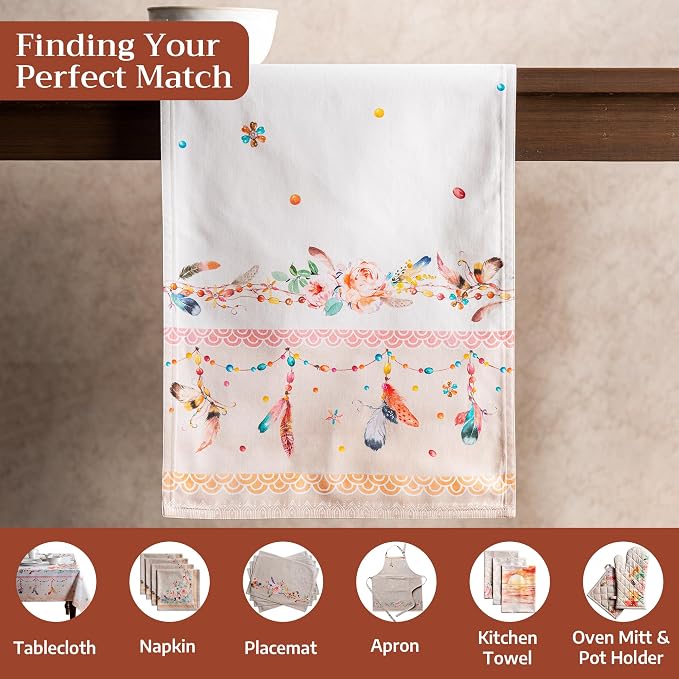 Maison d' Hermine Table Runner 100% Cotton 14.50" x 72" | Table Runners 72 - Image 4