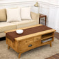 Solino Home 100% Pure Linen Dining Table Runner Brown Hemstitch, 14 x 60 in | by SolinoHome