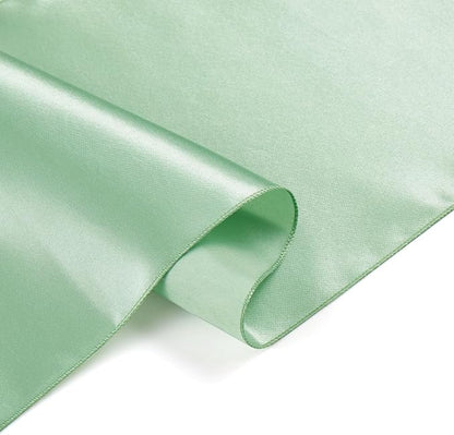 Sage Green Satin Table Runner, 12x108 Inches, 2 Pack | Premium Satin, Smooth - Image 6