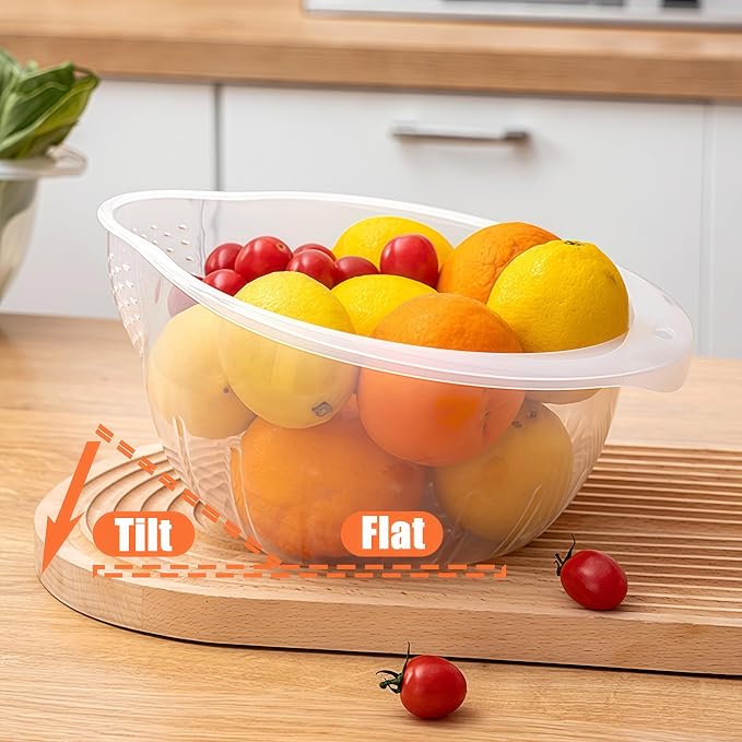 Japanese Rice Strainer Quinoa Washing Bowl Small Grains Washer Cleaner | - Image 3