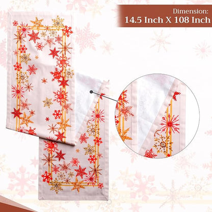 Maison d' Hermine Table Runner 100% Cotton 14.50" x 108" | Table Runners 108 - Image 4