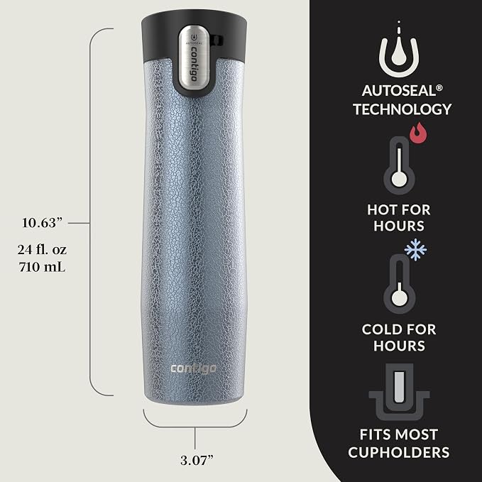 Contigo® AUTOSEAL® West Loop Vacuum-Insulated Stainless Steel Travel Mug - Image 3
