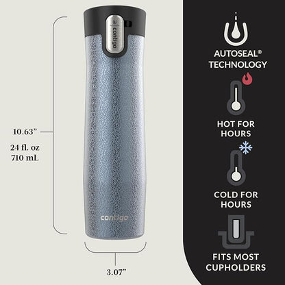 Contigo® AUTOSEAL® West Loop Vacuum-Insulated Stainless Steel Travel Mug - Image 3