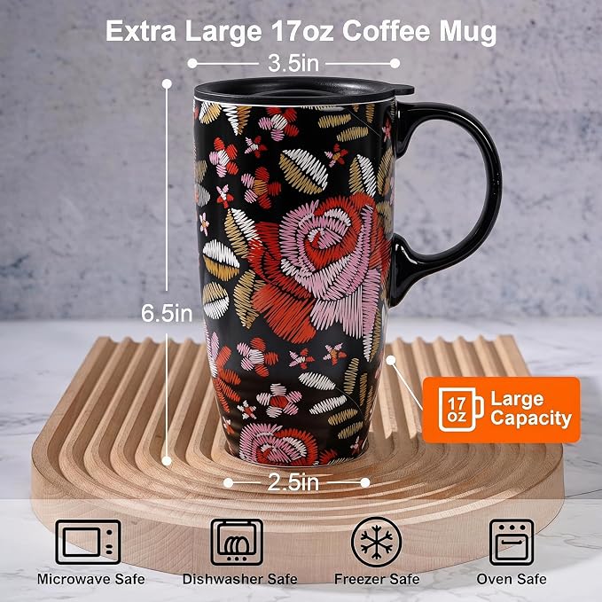 Topadorn Ceramic Travel Mug - Image 9