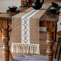 EMMTEEY Macrame Table Runner Boho Style 36 Inches Long, Scratch & Heat Resistant by EMMTEEY