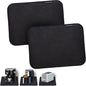 Heat Resistant Appliance Mat, Black, Non-Slip Kitchen Counter Protector, Large Size for Coffee Maker, Blender, Air Fryer (2, 16 * 20)