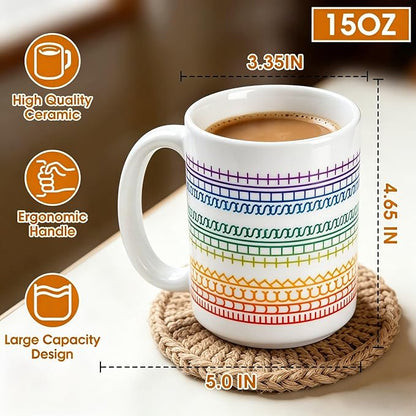 Fuck This Shit Secret Mug, 15Oz Hidden Message Coffee Cup Ceramic | Funny - Image 4