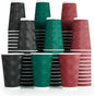 MUCHII 16 oz Paper Coffee Cups, Insulated Ripple Paper Cups, Hot Coffee Tea by MUCHII