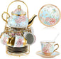 Zhehao 20 Pcs Porcelain Tea Set by Zhehao