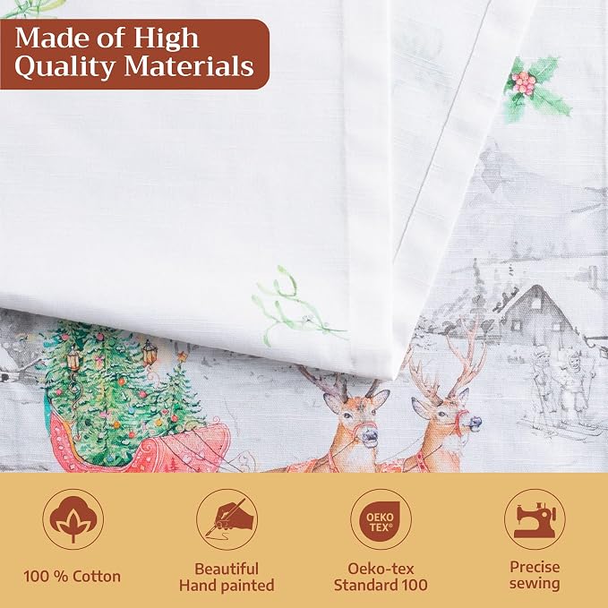 Maison d' Hermine Table Runner 100% Cotton 14.50" x 108" | Table Runners 108 - Image 3