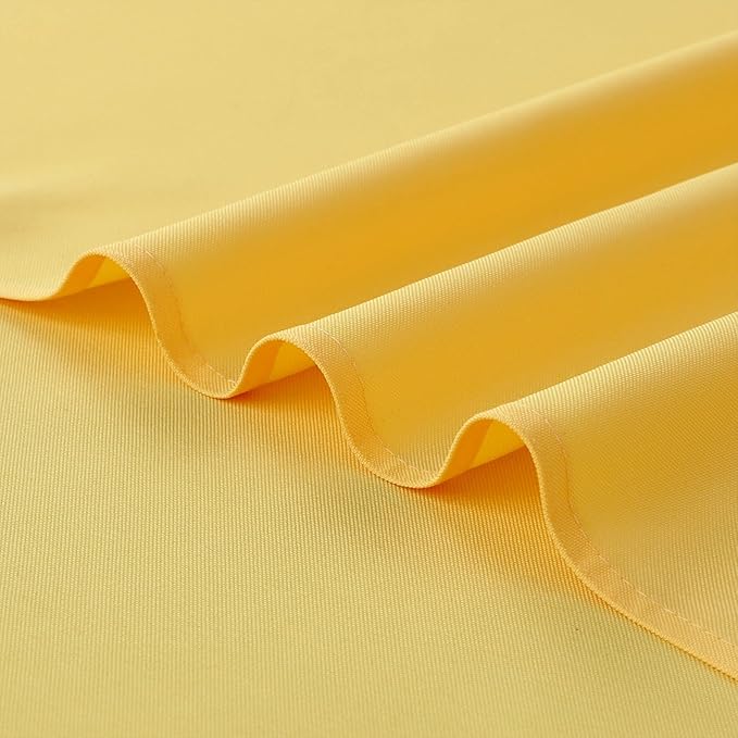 FOLINS&HOME Yellow Waterproof Decorative Table Runner 90 Inches Long | 210GSM - Image 5