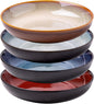 LERATIO 9.0" Ceramic Pasta Bowls Set of 4, 38oz Large Stoneware Bowls Set | by LeRatio