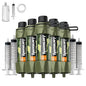 Straw Water Filter 5 Pack – Outdoor Camping & Hiking Survival Gear Kit for Family Use, Ultra-Light Personal Filter Straws for Backpacking, Travel, Bug-Out Bags and Emergency Preparedness