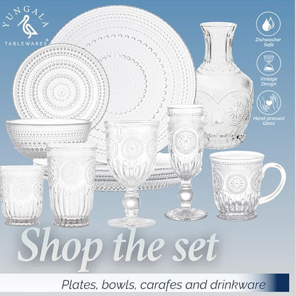 Vintage Glass Mugs Set of 4 – 10oz Vintage Coffee Mugs or Pressed Glass Tea Cup - Image 7