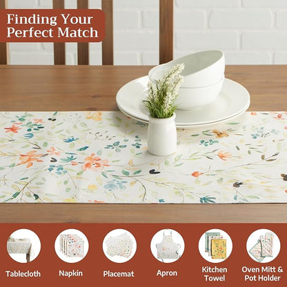 Maison d' Hermine Table Runner 100% Cotton 14.50" x 108" | Table Runners 108 - Image 4