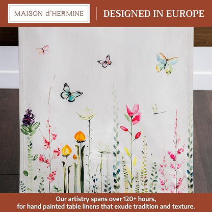Maison d' Hermine Table Runner 100% Cotton 14.50" x 72" | Table Runners 72 - Image 2