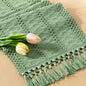 Boho Table Runner Summer Farmhouse Rustic Dining Dresser Scarf Home Decor | by Socomi