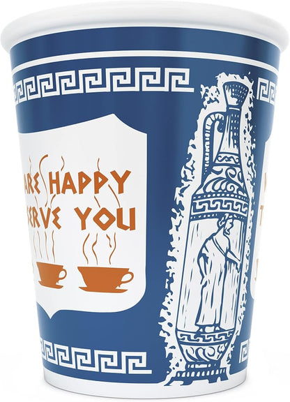 ExceptionLab 10 oz Ceramic New York City Greek Coffee Cup "We are Happy to - Image 5