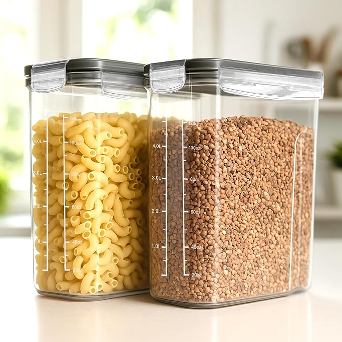 Utopia Kitchen Cereal Containers Storage Set - Image 8
