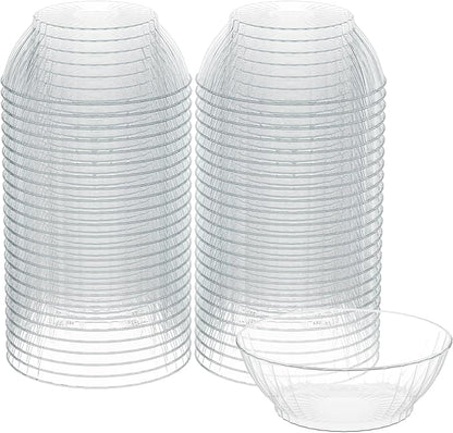 R-kay 10 Oz Clear Plastic Bowls by R-KAY