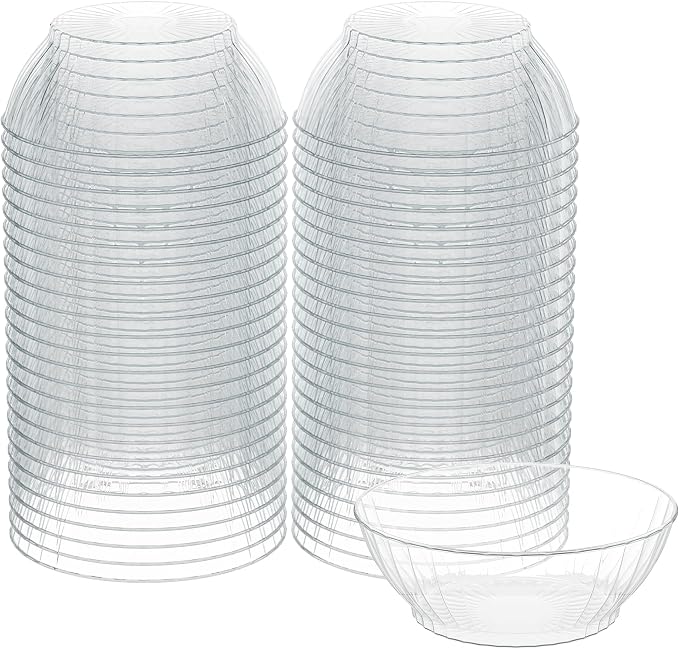 R-kay 10 Oz Clear Plastic Bowls by R-KAY
