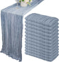 12 Pack 13Ft Cheesecloth Boho Gauze Table Runner by Fivenl