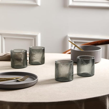 Stone Lain Haven Stoneware 32-Piece Dinnerware Set, Plates and Bowls Sets - Image 8