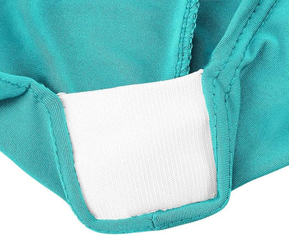 LZY Spandex Fitted Stretch Table Cover for 6 ft or 4ft or 8ft Folding Table, Rectangular Cocktail Tablecloth, Perfect for Party or Banquet