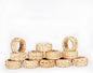 Natural Rattan Napkin Ring Set of 12 - Beautiful Elegant Decorative Napkin Holder for Dining Table Décor, Easter, Farmhouse, Wedding, Party, Family Gathering, New Year & Everyday Use