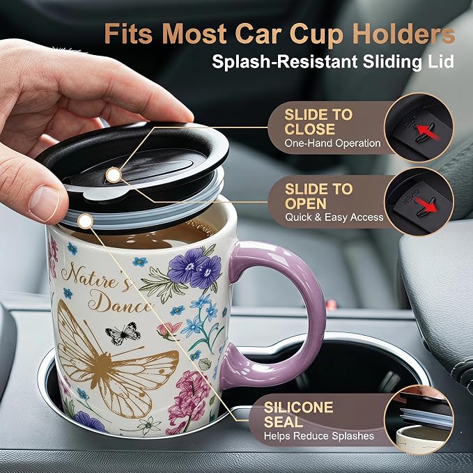 Topadorn Ceramic Travel Mug - Image 3