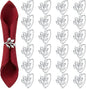 WILLBOND Leaf Napkin Rings Holders Fall Party Napkin Rings by Willbond+Technology+Limited
