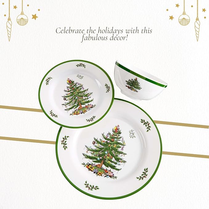 Spode Christmas Tree Bowls - Image 5
