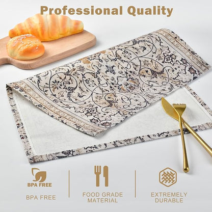 Snycler Table Runner Boho Table Runners Vintage Elegant Farmhouse Table Center - Image 2