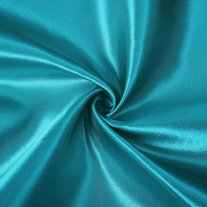 Teal Blue Satin Table Runner, 12x108 Inches, 2 Pack | Premium Satin, Smooth - Image 7