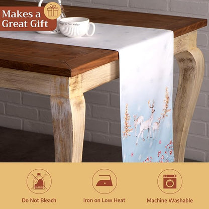 Maison d' Hermine Table Runner 100% Cotton 14.50" x 108" | Table Runners 108 - Image 5