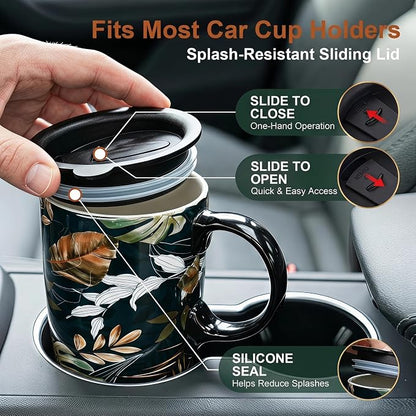 Topadorn 17oz Ceramic Travel Mug - Image 3