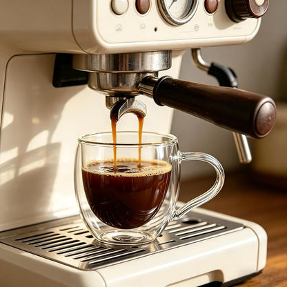 CNGLASS Double Wall Glass Coffee Mugs - Image 4
