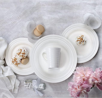 Mikasa 5224193 Ciara 16-Piece Dinnerware Set, Service for 4