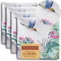 Maison d' Hermine Cloth Napkins Set of 4 100% Cotton Everyday Reusable Square Napkins Cloth Washable Dinner Party Wedding Restaurant Valentines Day Decorations Spring/Summer (Tropiques, 20" x 20")