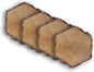 Coasters Set of 4 – 4" x 4" Heat-Resistant Drink Coasters by DaintyHome