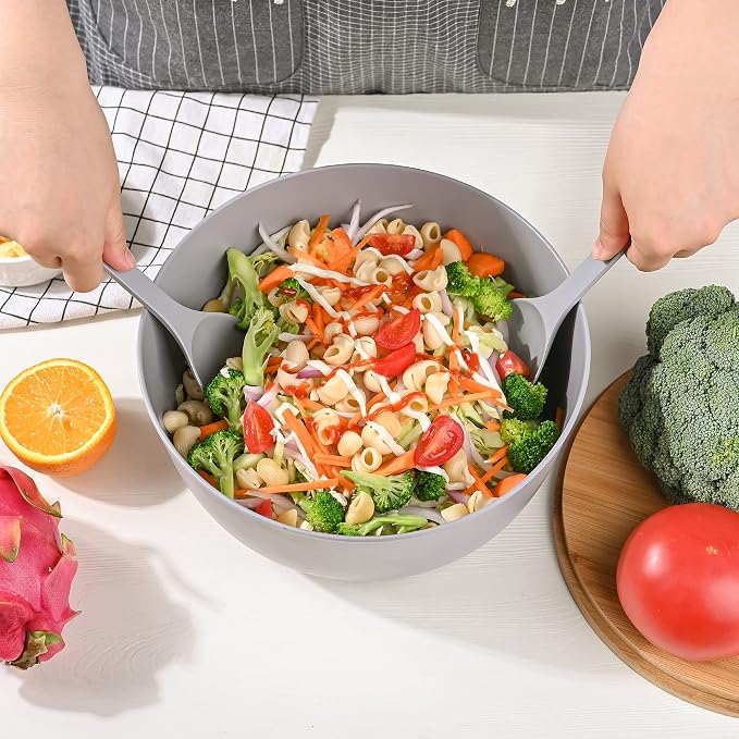 LOVYANXUE Bamboo Fiber Salad Bowl - Image 8
