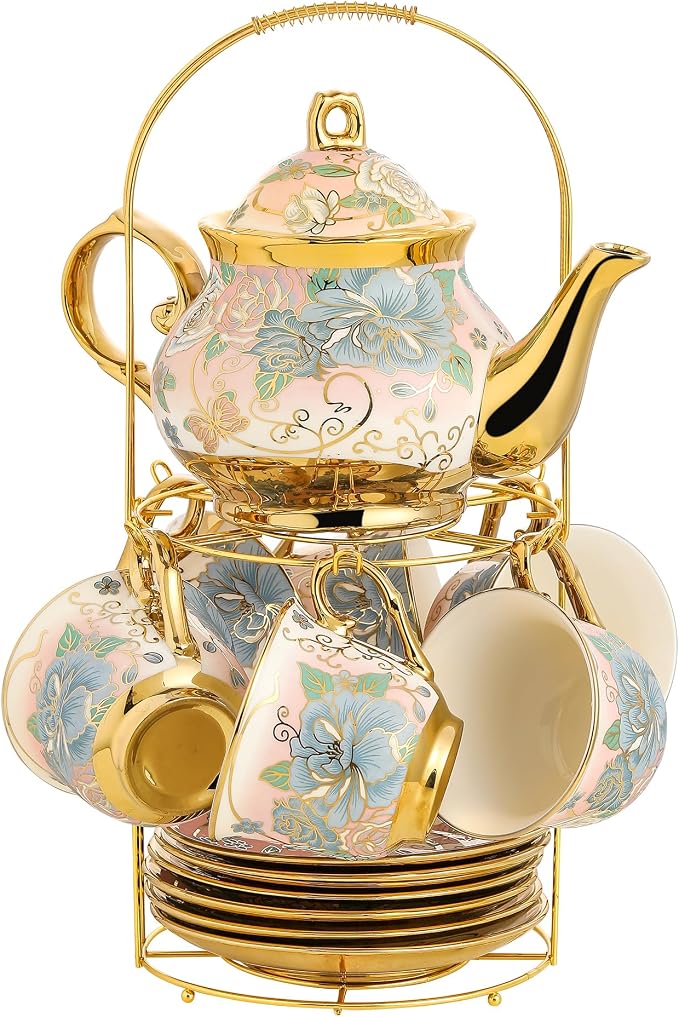 20 Pieces Porcelain Tea Set - Image 2