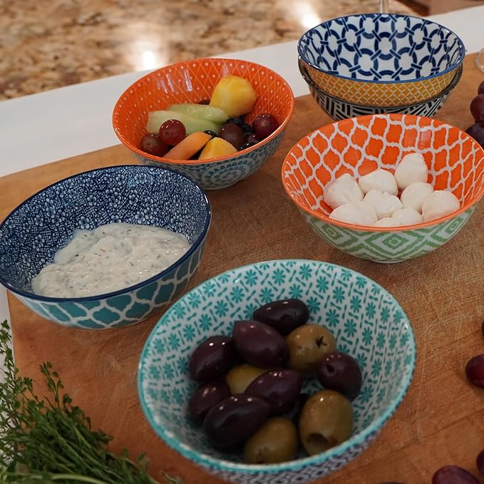 Chelsea 4.75" All-Purpose Porcelain Bowls – Set of 6 - Image 4