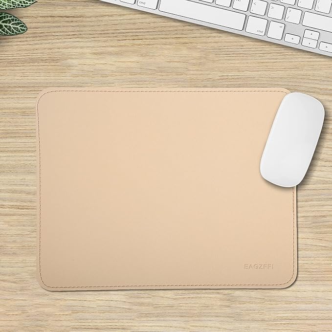 Double-Sided PU Leather & Cork Mouse Pad - Image 6