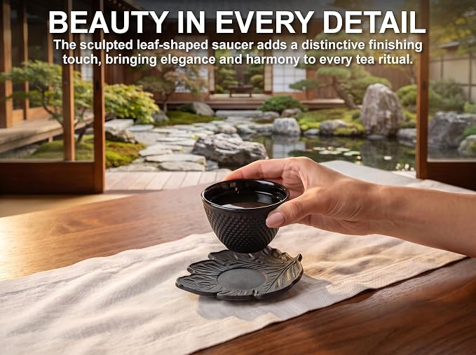 Cast Iron Tea Cup Set of 2 - Image 5