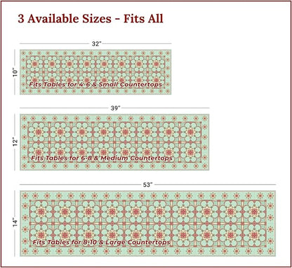 Heat Resistant Table Runner, 53 x 14 Inch - Image 3