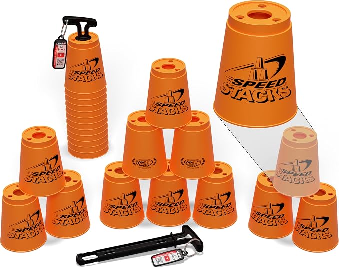 Speed Stacks | Official Sport Stacking Set, Low Friction | WSSA Approved by SpeedStacks
