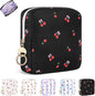 Period Bag for Teen Girls, Canvas Sanitary Napkin Storage Bag by PlaytotheExtreme