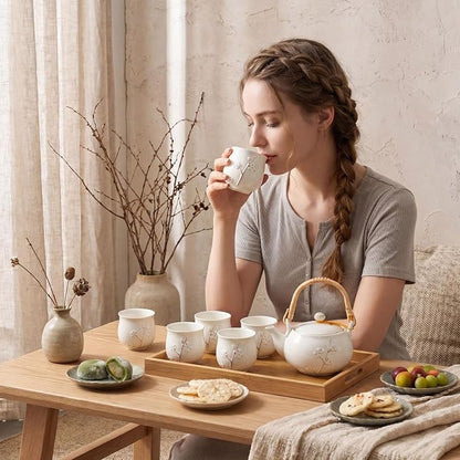 Layhit Japanese Asian Tea Set for Adults - Image 5