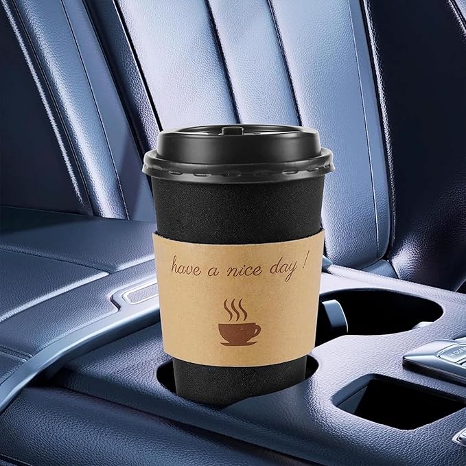 Clawsoff 100 Pack 16 oz Disposable Paper Coffee Cups - Image 5